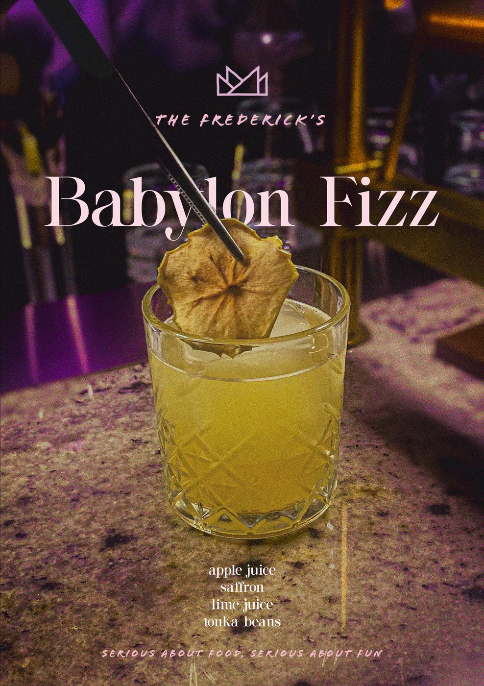 Babylon Fizz cocktail