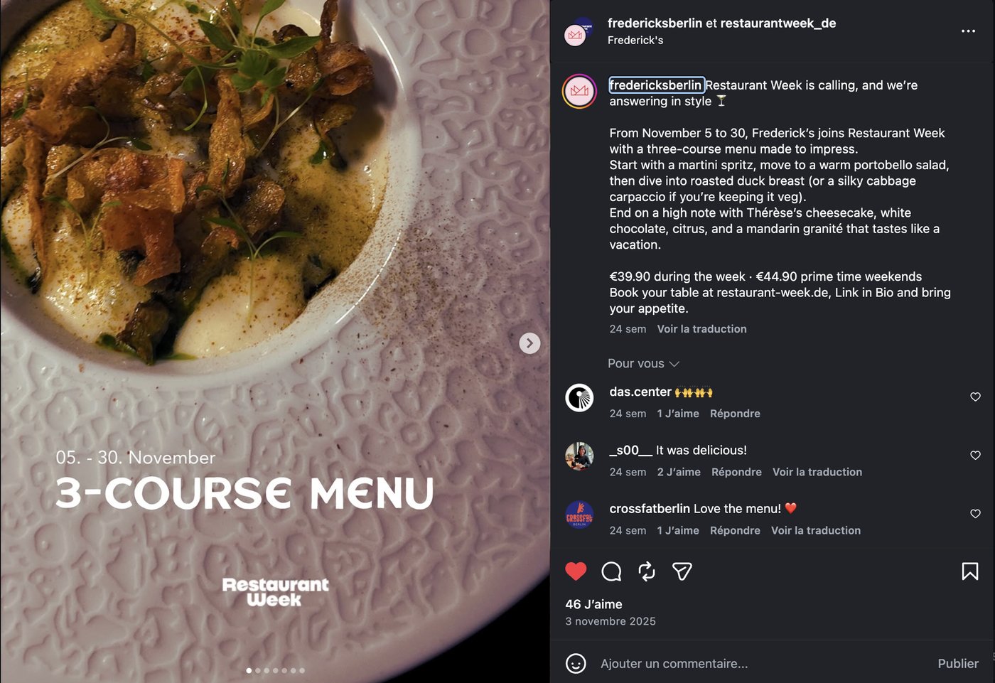 Frederick's Instagram reel 4